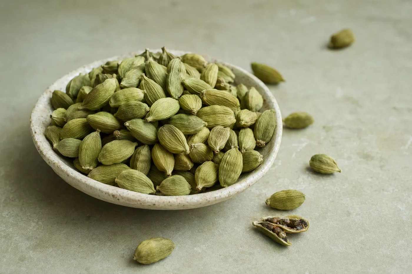 Illustrative photograph of green cardamom